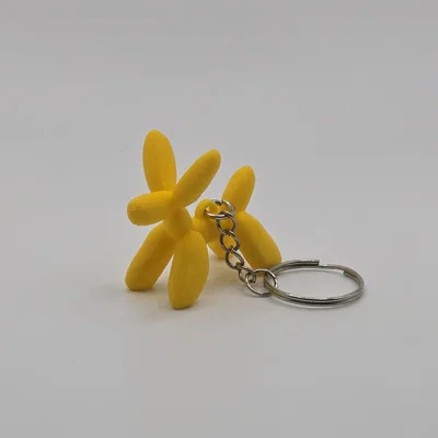 Móc khóa chó bóng bay (Balloon Dog Keychain) siêu dễ thương