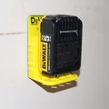 Giá/Cradle giữ pin DeWALT Battery Holder (20V) treo tường hoặc để bàn - Thumbnail 2