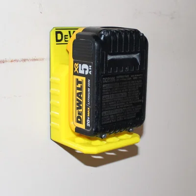 Giá/Cradle giữ pin DeWALT Battery Holder (20V) treo tường hoặc để bàn