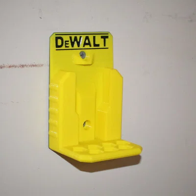 Giá/Cradle giữ pin DeWALT Battery Holder (20V) treo tường hoặc để bàn