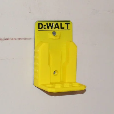Giá/Cradle giữ pin DeWALT Battery Holder (20V) treo tường hoặc để bàn
