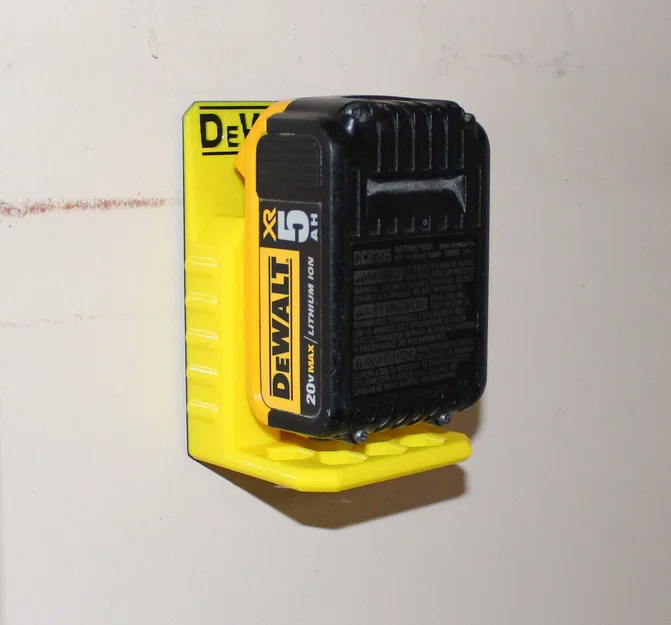 Giá/Cradle giữ pin DeWALT Battery Holder (20V) treo tường hoặc để bàn - Image 5