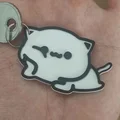 Móc khóa mèo Milk (Milk cat keychain) - Thumbnail 1