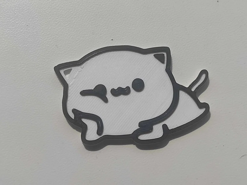 Móc khóa mèo Milk (Milk cat keychain) - Image 3