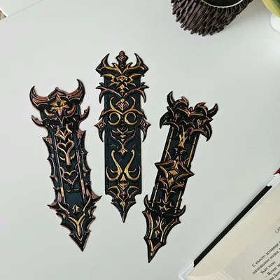 Orc Banners - Bộ Bookmark