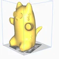 Mô hình mèo Catoru Gojo in 3D cực đáng yêu cho fan Jujutsu Kaisen - Thumbnail 2