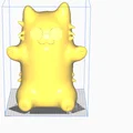 Mô hình mèo Catoru Gojo in 3D cực đáng yêu cho fan Jujutsu Kaisen - Thumbnail 3