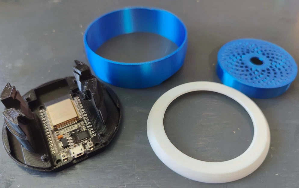 Gá đỡ cho ESP32 Dev board và loa, dùng nam châm lớn hơn - Image 3