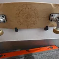 Giá treo skateboard | Mount treo skateboard bắt vít - Thumbnail 2