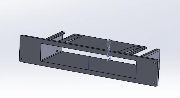 Giá đỡ 1 mảnh cho Netgear GS308E (Single Piece Mount) - Image 2