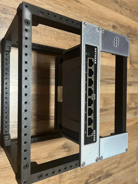 Giá đỡ 1 mảnh cho Netgear GS308E (Single Piece Mount) - Image 3