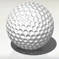 Bóng golf (Golf ball) in PETG - Thumbnail 9