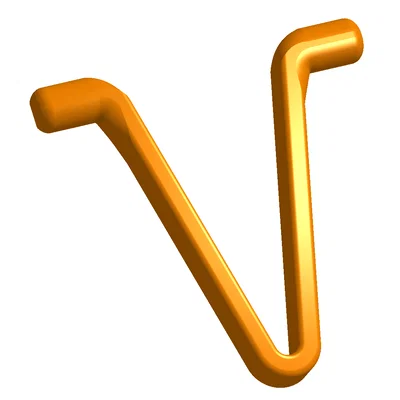 Kẹp bướm chữ V lò xo gắn phụ kiện vệ sinh vào cán hồ bơi