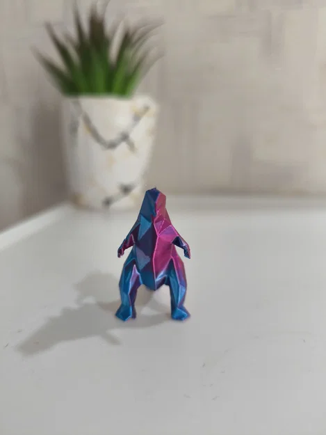 Mô hình Godzilla Lowpoly dễ thương - In 3D nhanh chóng - Image 3