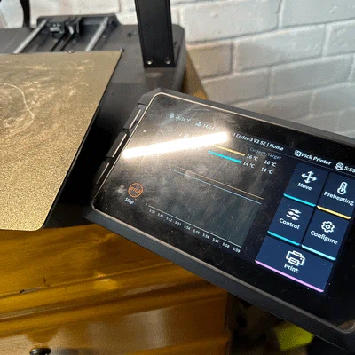 Ngàm gắn Sonic Pad cho Ender 3 V3 SE/KE (bắt vào ốc màn hình zin)