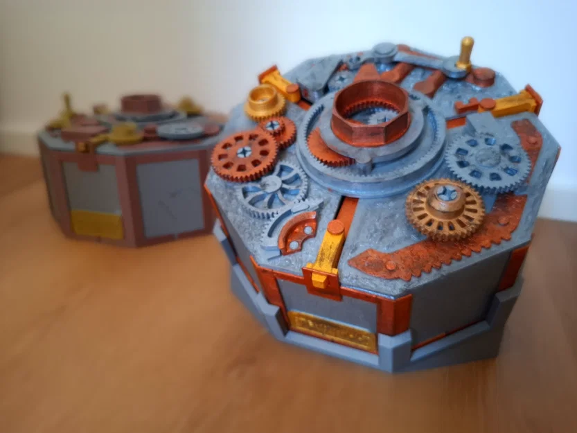 Steampunk Filament Vault | Hộp lưu trữ - Image 1