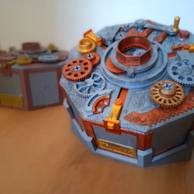 Steampunk Filament Vault | Hộp lưu trữ
