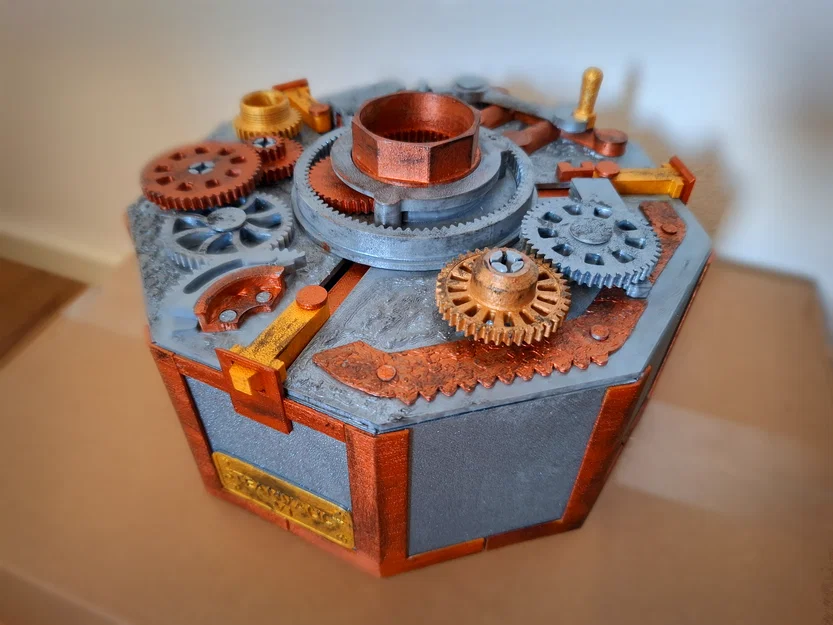 Steampunk Filament Vault | Hộp lưu trữ - Image 2