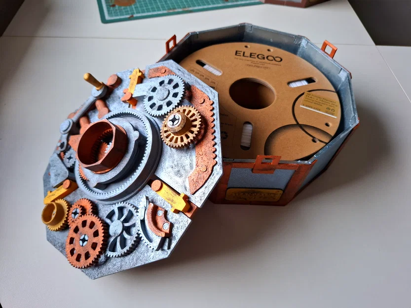 Steampunk Filament Vault | Hộp lưu trữ - Image 4