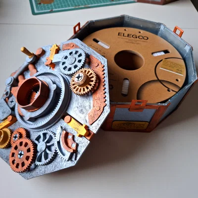 Steampunk Filament Vault | Hộp lưu trữ