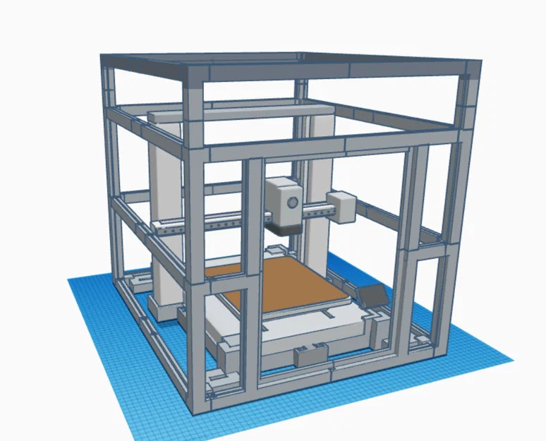 Bộ khung bao che (Enclosure) bảo vệ cho máy in 3D Bambu Lab A1 - Image 4