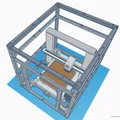Bộ khung bao che (Enclosure) bảo vệ cho máy in 3D Bambu Lab A1 - Thumbnail 5