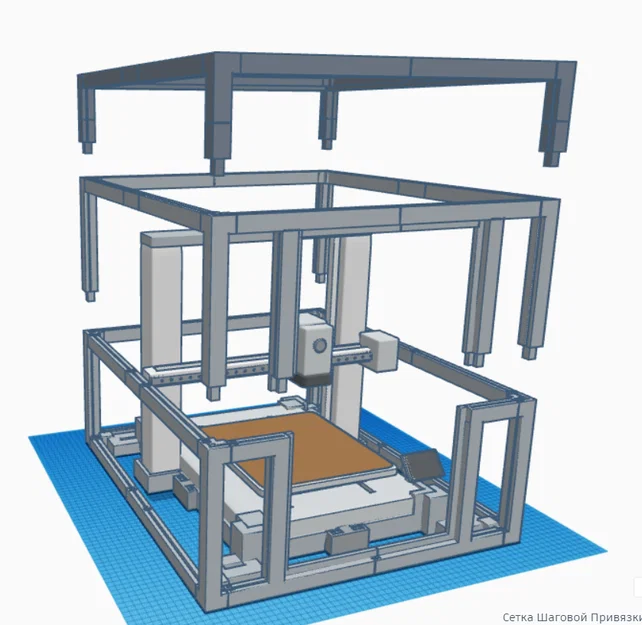 Bộ khung bao che (Enclosure) bảo vệ cho máy in 3D Bambu Lab A1 - Image 7