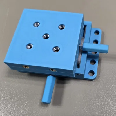 Bàn trượt tịnh tiến 2 trục (XY linear stage) tự lắp ráp