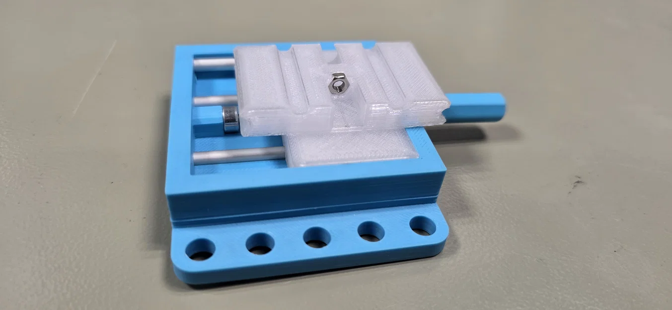 Bàn trượt tịnh tiến 2 trục (XY linear stage) tự lắp ráp - Image 3