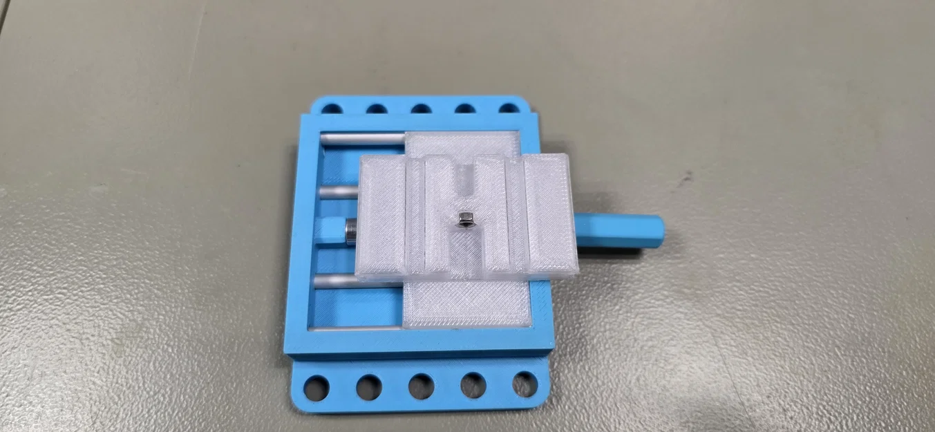 Bàn trượt tịnh tiến 2 trục (XY linear stage) tự lắp ráp - Image 4