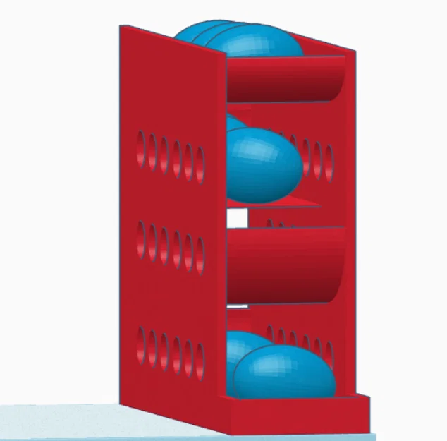 Khay nhả trứng dạng đứng – Egg Dispenser (Vertical Storage Tray) - Image 2