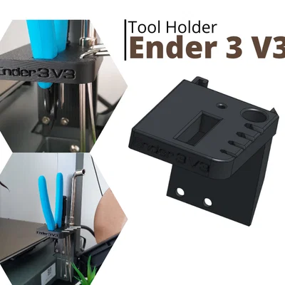 Ender 3 V3 (Core XZ) Tool Holder V2 – Bản mới tốt hơn