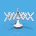Bộ Cuốn Cuộn Sợi (Swift) Kỷ Niệm Ngoại – Grandma's Swift Skein Winder - Thumbnail 2