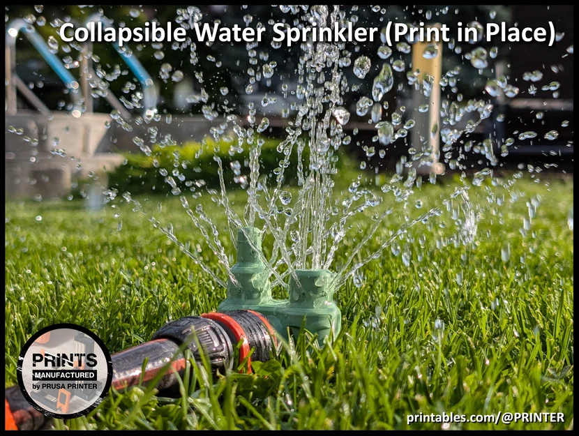 Vòi phun nước gấp gọn (Print in Place) - Image 1