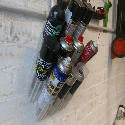 Giá treo tường cho bình xịt 65mm (Spray) Can Holder Wall Mount