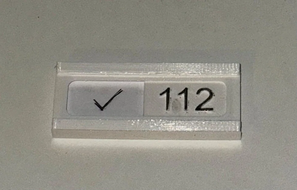 Feuerwehr Spind AGT Markierung - Image 1