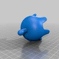 Mẫu in 3D chai đựng đồ hình quả cà tím (Aubergine) độc đáo - Thumbnail 5