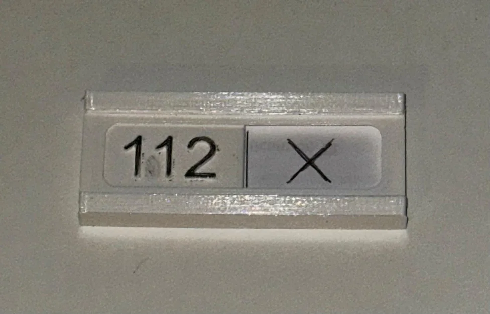 Feuerwehr Spind AGT Markierung - Image 2