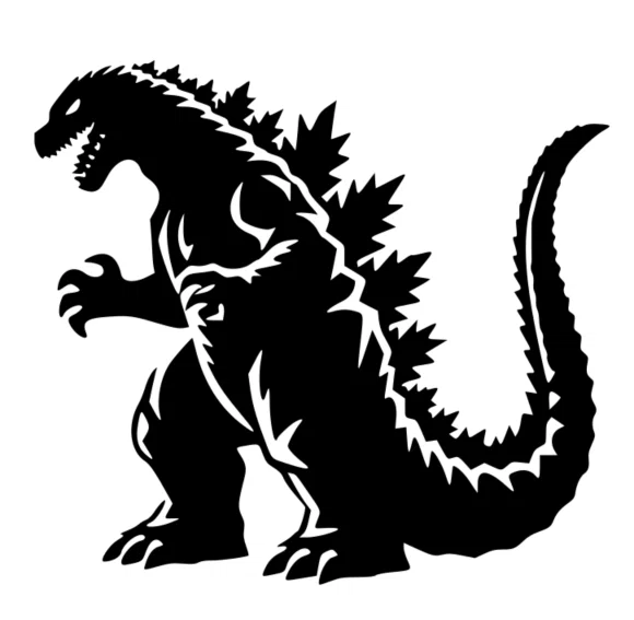 Mô hình trang trí tường Godzilla - Điểm nhấn đậm chất quái vật - Image 1