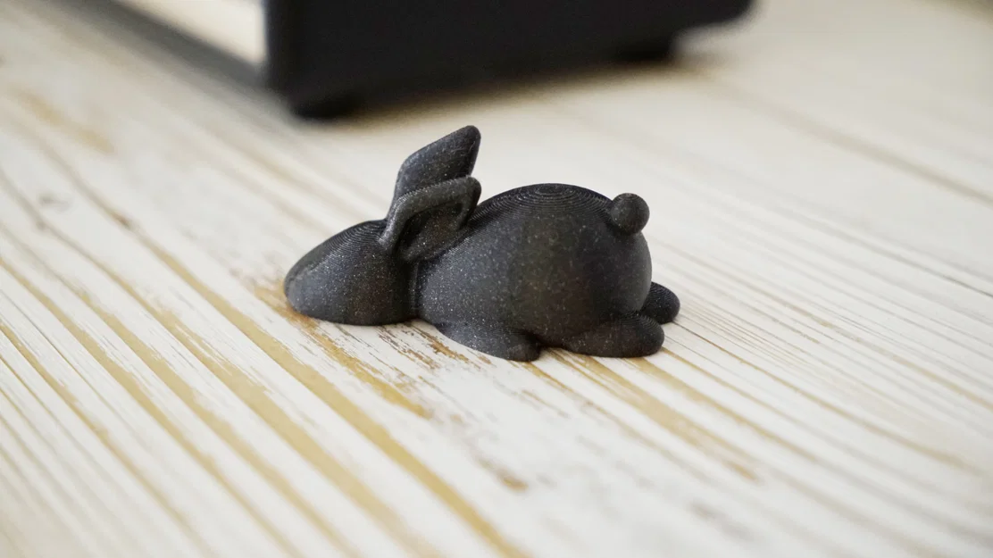 Mô hình 3D chú thỏ lười biếng (Lazy Rabbit) trang trí bàn làm việc - Image 1