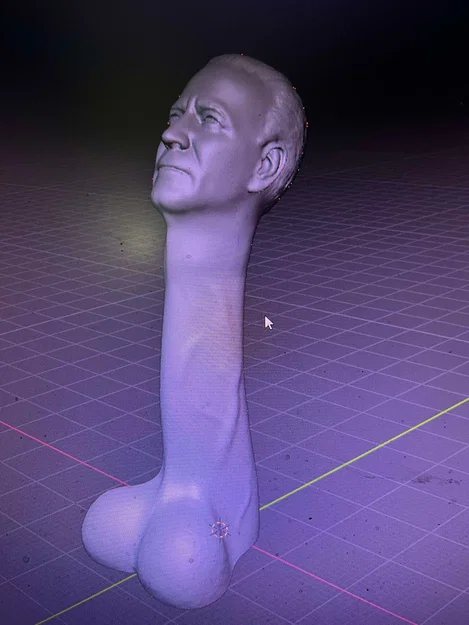 Mô hình nam châm Presidential Joe Biden Bidong in 3D độc đáo - Image 1