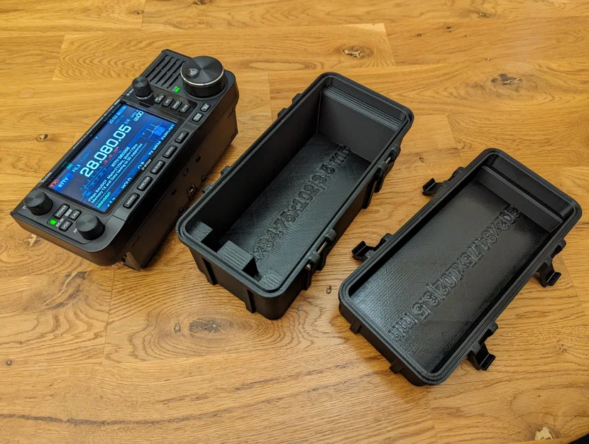 Hộp bảo vệ siêu bền cho Icom IC-705 (Rugged Box 3D) - Image 5