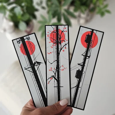 Bộ Kẹp Sách Streets Of Japan