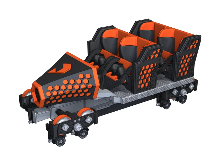 Mô hình toa tàu Prusa Coaster 1:15 cho đường ray Hybrid Coaster - Image 3