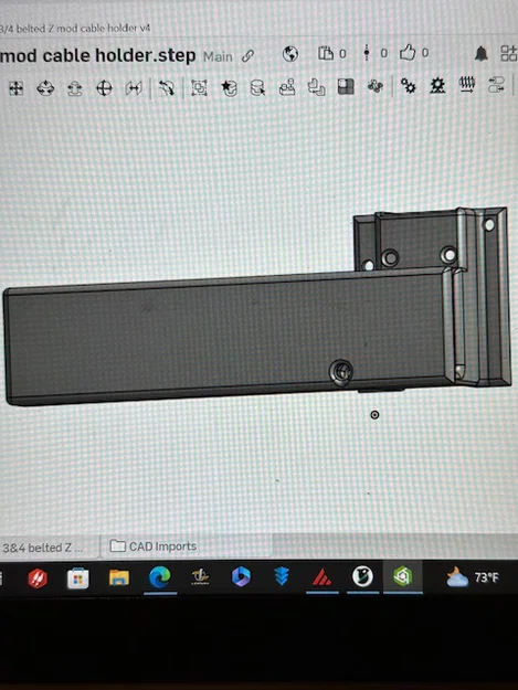 Giá đỡ cáp cho máy in Elegoo Neptune 4 Max (bản độ Dual Z Belt) - Image 2