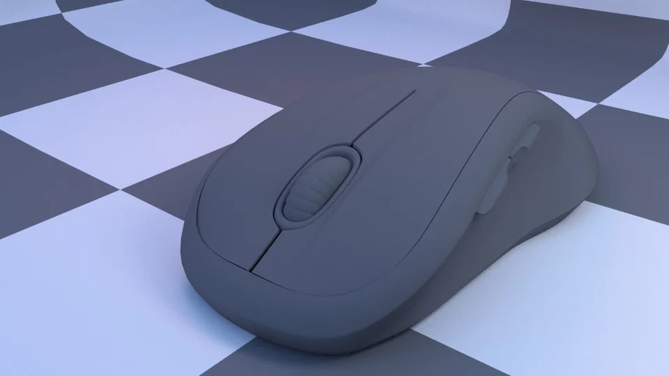 Mô hình chuột máy tính 3D (Computer Mouse Model) chất lượng cao - Image 1