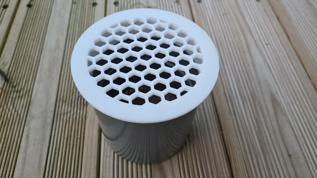 Lưới thông gió in 3D cho ống nhựa PVC 100mm tiện lợi - Image 1