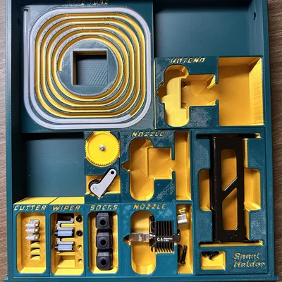 [BaBo] Spool Holder 2x4 - Giá đỡ cuộn filament 2x4