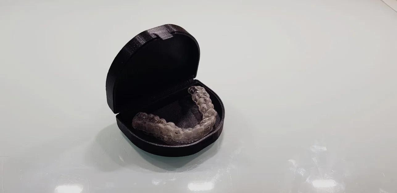 Hộp đựng máng chống nghiến răng in 3D thiết kế Print-in-place gọn nhẹ - Image 2