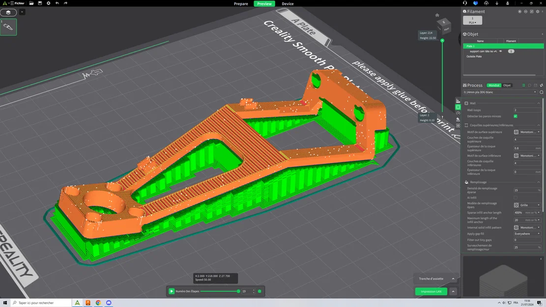 Giá đỡ Nebula Cam cho Ender 3 V3 KE - Image 2